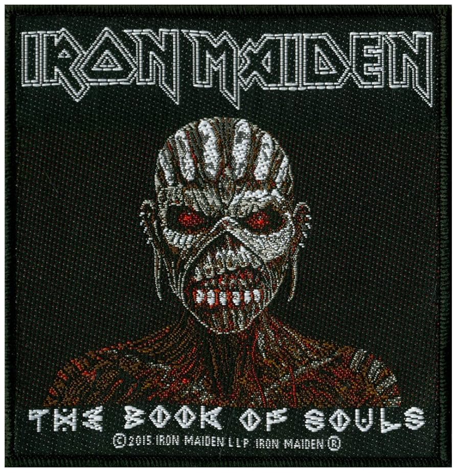 Amazon.com: Iron Maiden The Book Of Souls Patch Album Art
